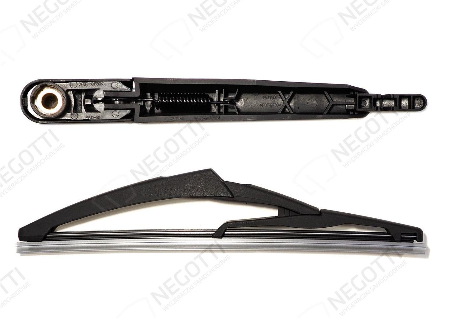 .Negotti Heckwischerarm mit Wischerblatt KRT 240
