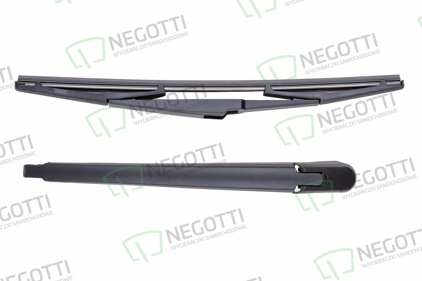.Negotti Heckscheibenwischerarm mit KRT 185 Wischerblatt