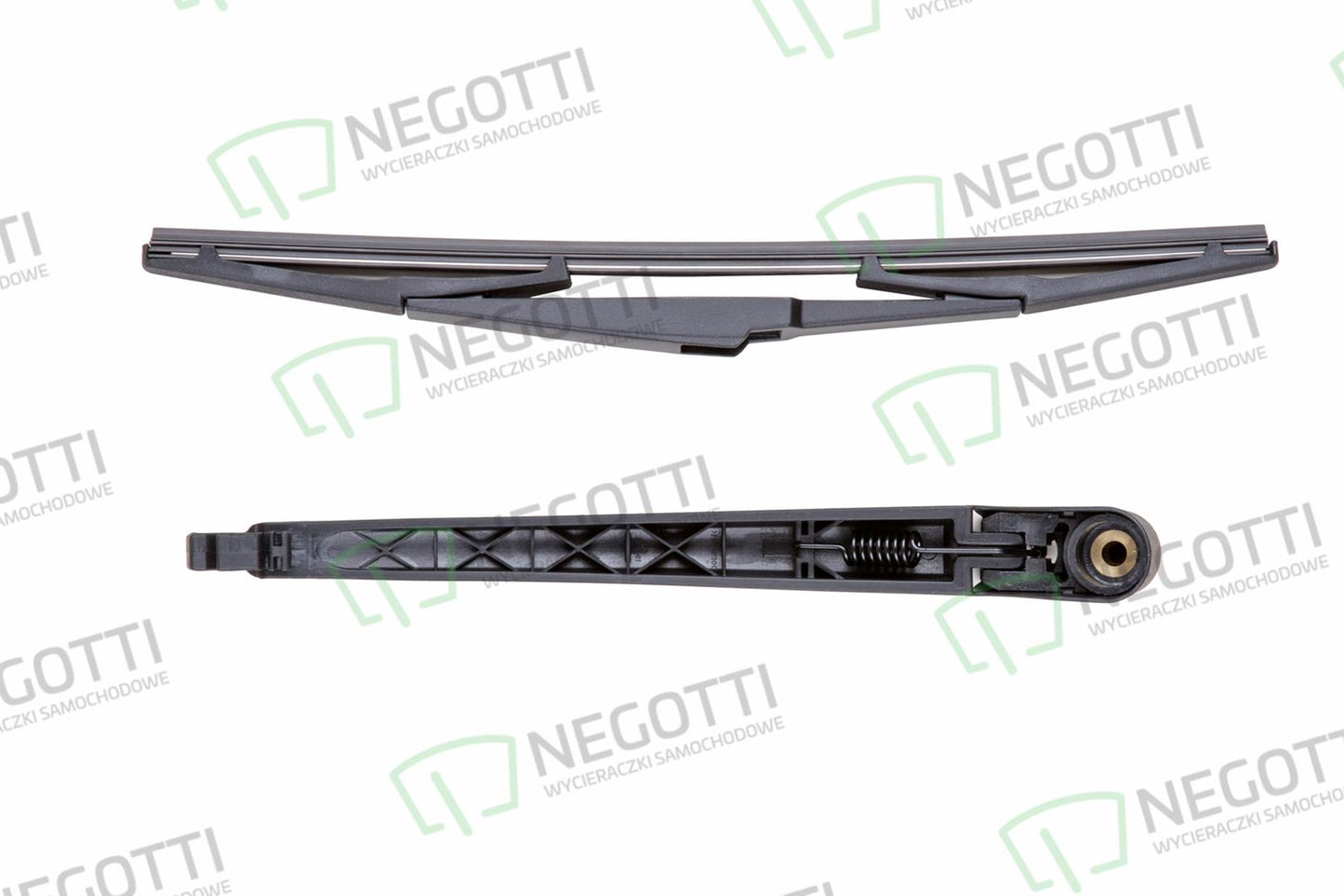.Negotti Heckscheibenwischerarm mit KRT 185 Wischerblatt