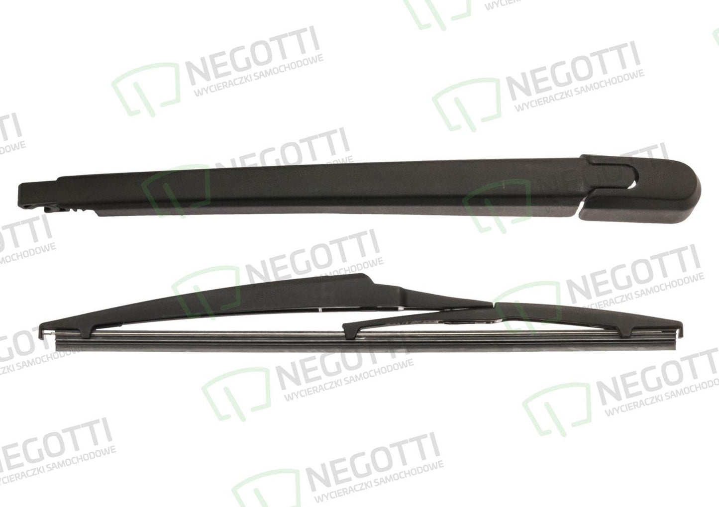 Negotti Scheibenwischerarm hinten mit Wischblatt KRT 199