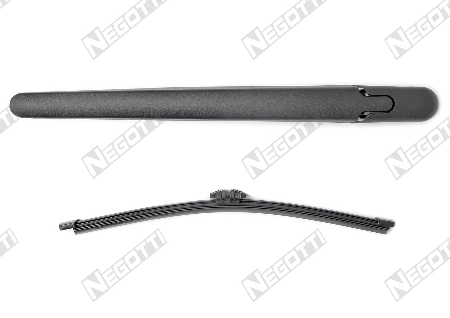 .Negotti Scheibenwischerarm hinten mit Wischerblatt KRT 143