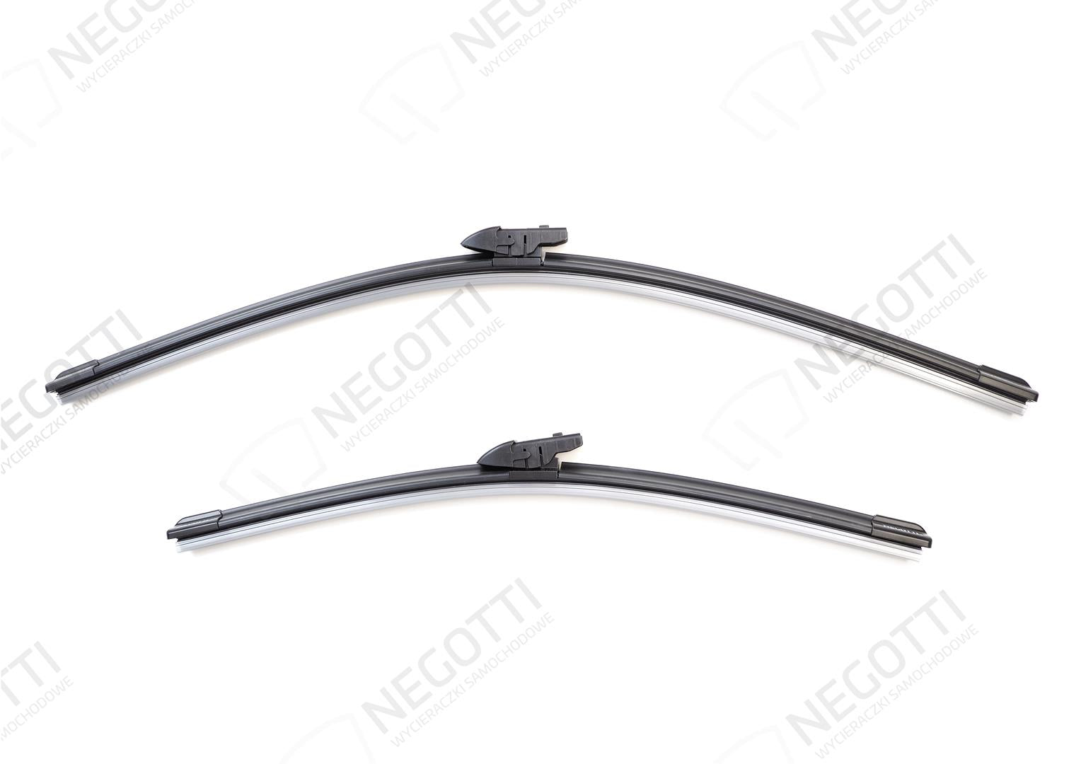 .Negotti jeu d'essuie-glaces avant SET-T 24"/18"