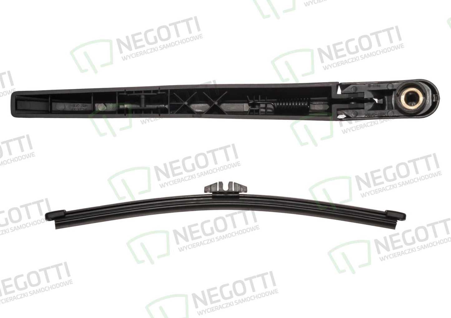 .Negotti Heckwischerarm mit Wischerblatt KRT 208