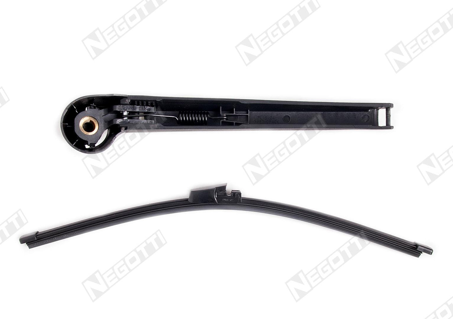 .Negotti Scheibenwischerarm hinten mit Wischerblatt KRT 81