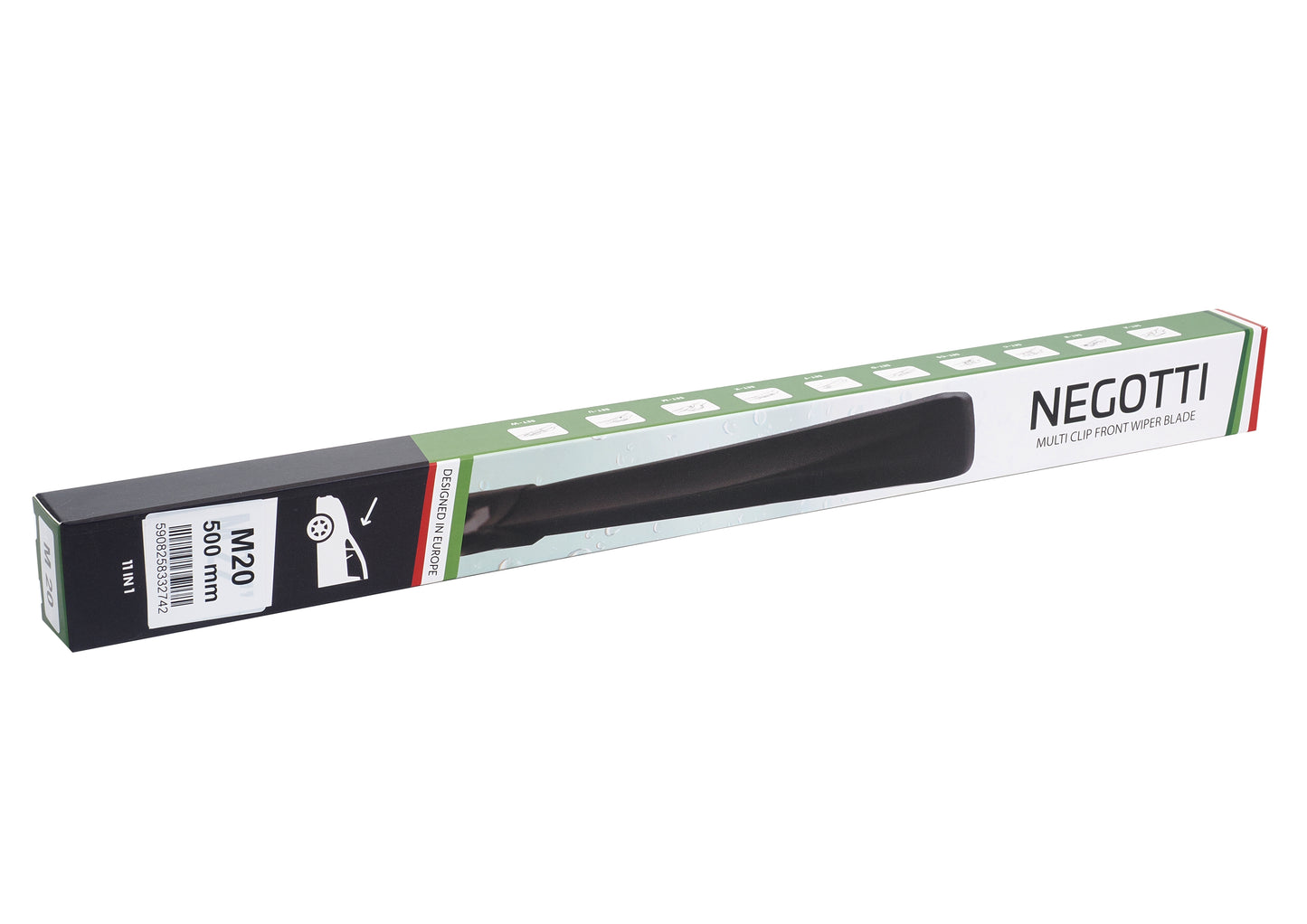 .Negotti essuie-glace multiclip M16/400mm