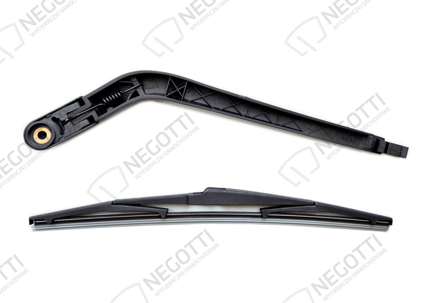 .Negotti Scheibenwischerarm hinten mit Wischblatt KRT 213