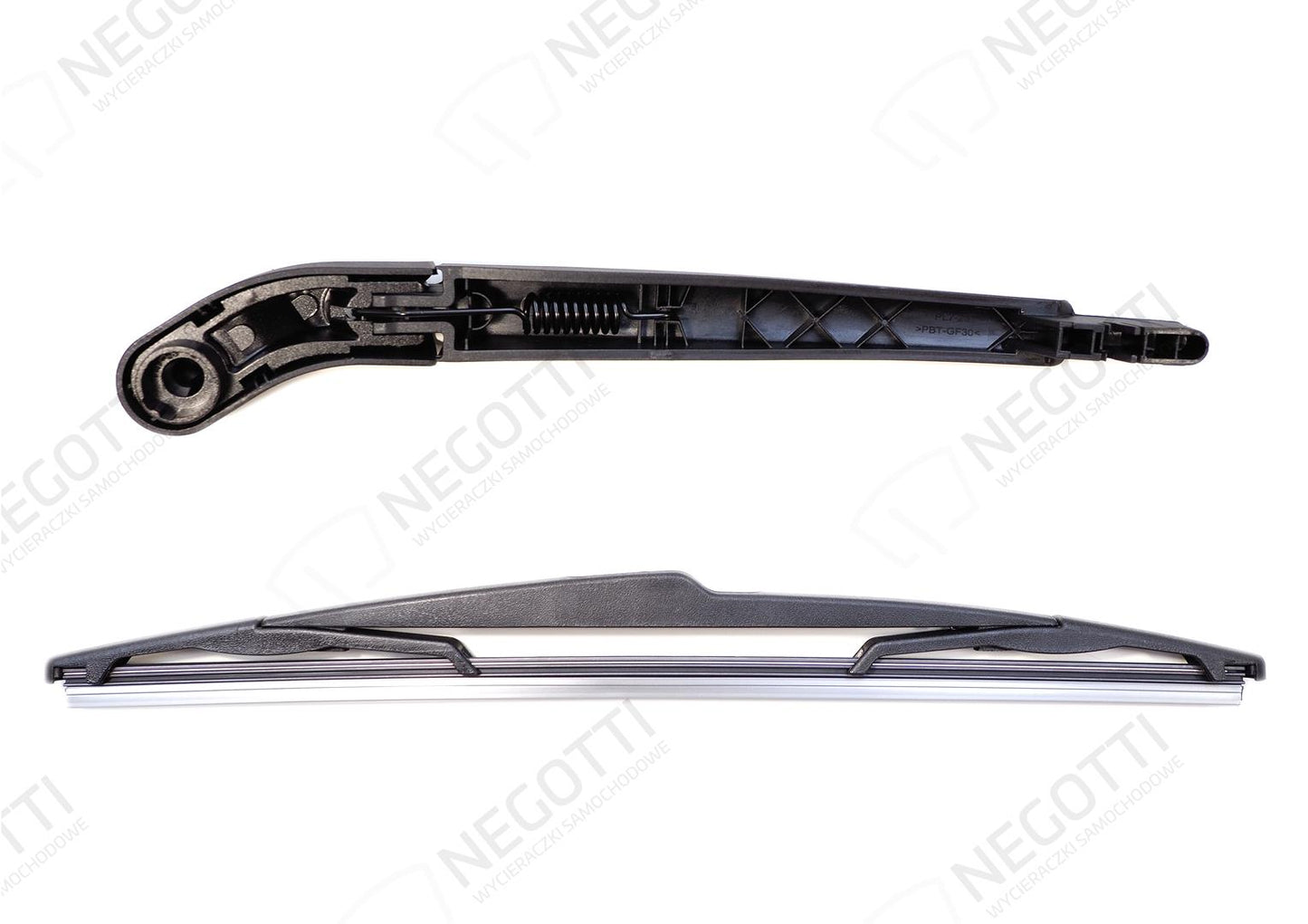 .Negotti Heckwischerarm mit Wischerblatt KRT 232